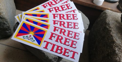 Free Tibet matrica